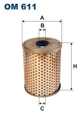 Filtron OM 611 FILTR OLEJU