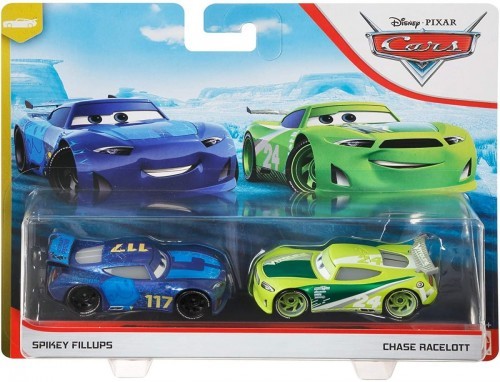 Mattel Cars Dwupak Spikey Fillu ps i Chase Racelott GXP-726927