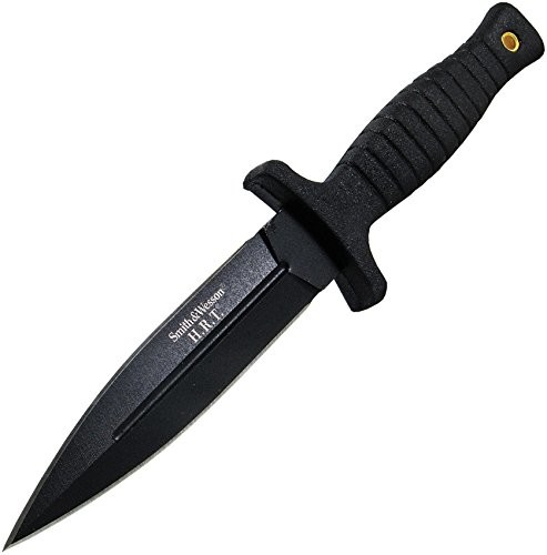SMITHWESS h.r.t. Fixed Blade w/False Edge, leather Sheath 4010496-SSI