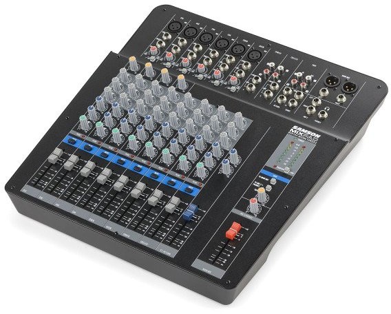Samson MixPad MXP144 - mikser audio 6 x MIC/Line ( XLR/ Jack 1/4)- 4 x stero (Jack 1/4 - RCA)- 1 x AUX, 4 x kompresor