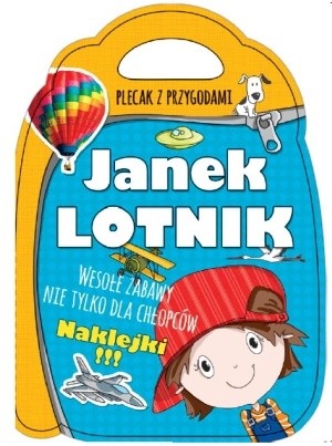 Olesiejuk Sp. z o.o. Olesiejuk Sp z o.o Plecak z przygodami Janek lotnik