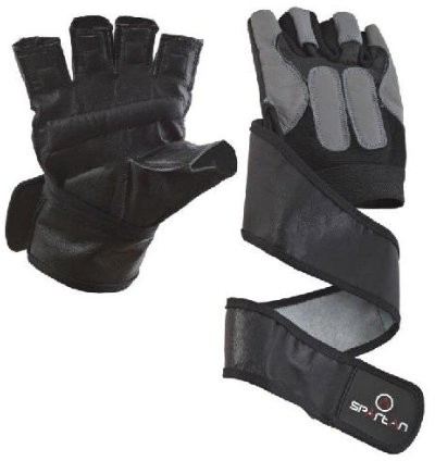 Spartan dorosłych Fitness rękawiczki Training Guard, czarny, S 25400