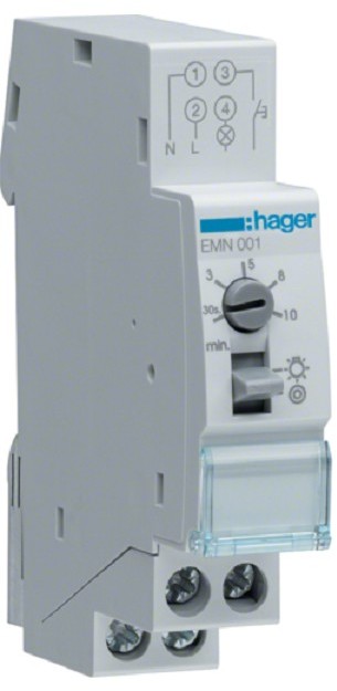 LEGRAND schodowy HAGER EMN001 kolor biały