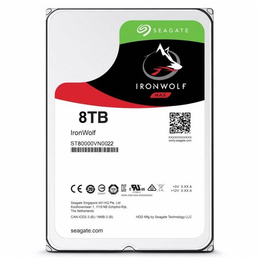 Seagate IronWolf 8TB ST8000VN0022