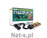 Digitus Kontroler PCI Karta 4xszeregowy serial DB9 COM RS232 (DS-33002)