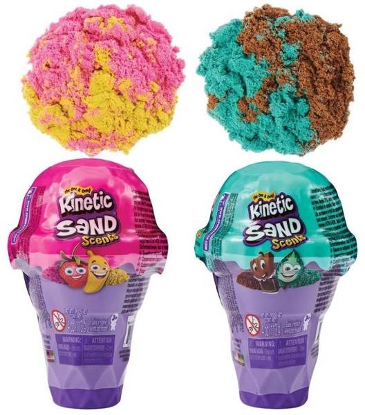 Spin Master Kinetic Sand Pojemnik na lody mix 113g -