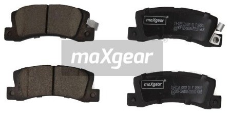 MaxGear Zestaw klocków hamulcowych, hamulce tarczowe 19-1159