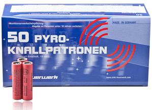ZINK FEUERWERK NIEMCY Race ZINK Knallpatronen - hukowe 50 szt klasa 1.4 S (H080) H080
