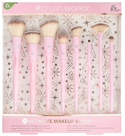 Brushworks Brushworks Zestaw pędzli do makijażu HD Ultimate