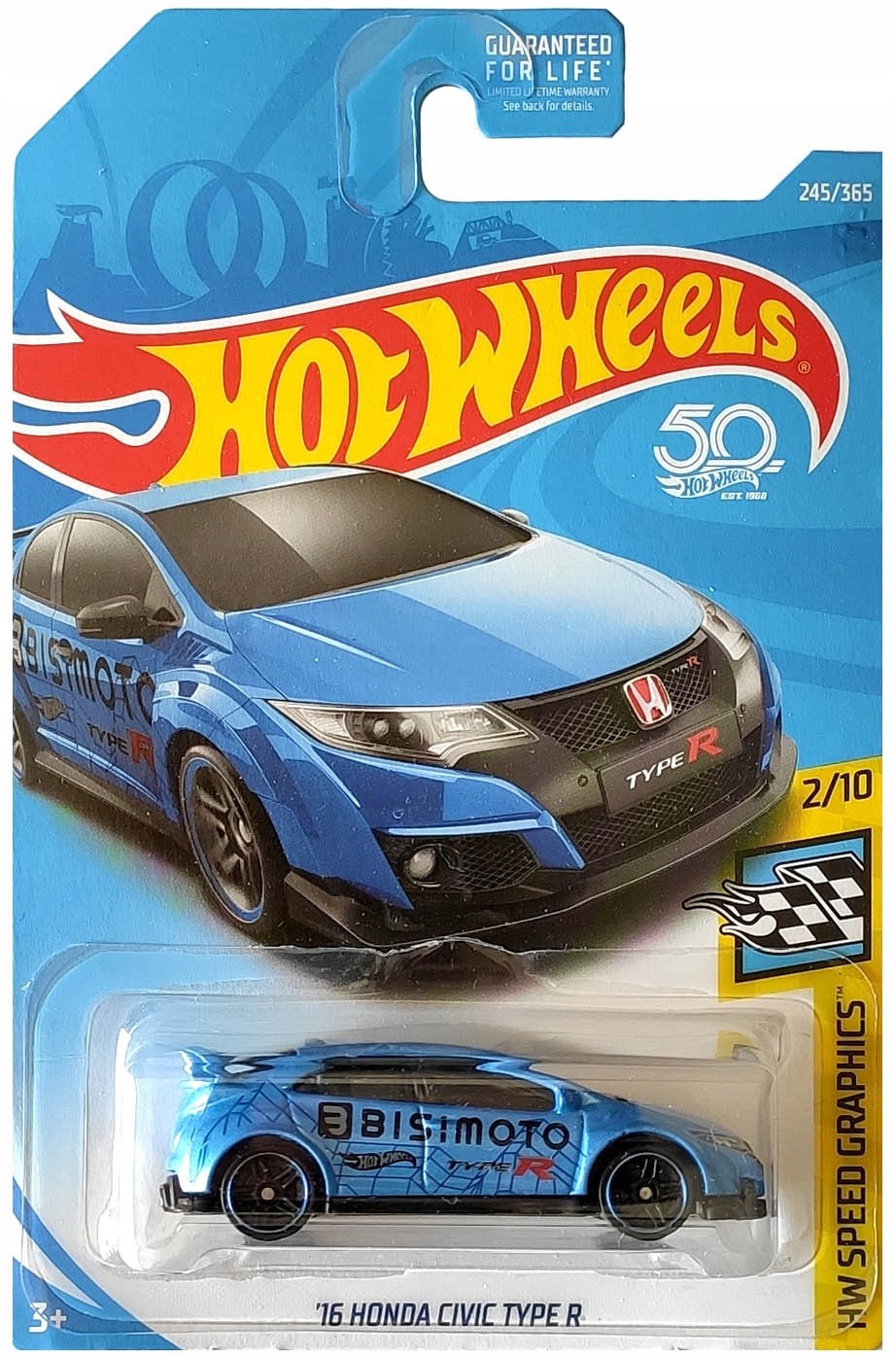 Mattel 16 Honda CIVIC Type R Hw Speed Graphics