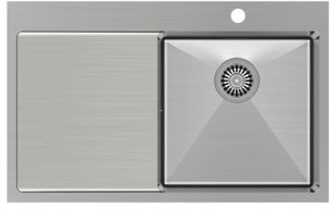 QUADRON Zlewozmywak Russel 111 SteelQ stal szczotkowana