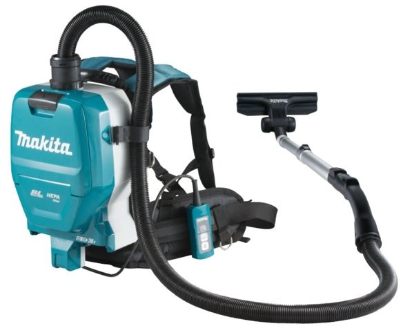 Makita Odkurzacz plecakowy akumulatorowy DVC261ZX11 2x18V DVC261ZX11