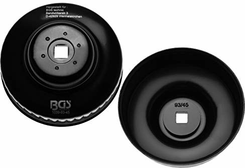 BGS Klucz do filtra oleju, 14 i 15 krawędzi, różne marki, 1039-93-45