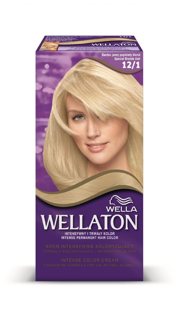 Wella ART.ROZNE Wellaton Krem intensywnie koloryzujący nr 12/1 Bardzo Jasny Popielaty Blond 1op. 101158