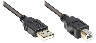 Alcasa USB 2.0 A/B 1m kabel USB 2510-1OFS