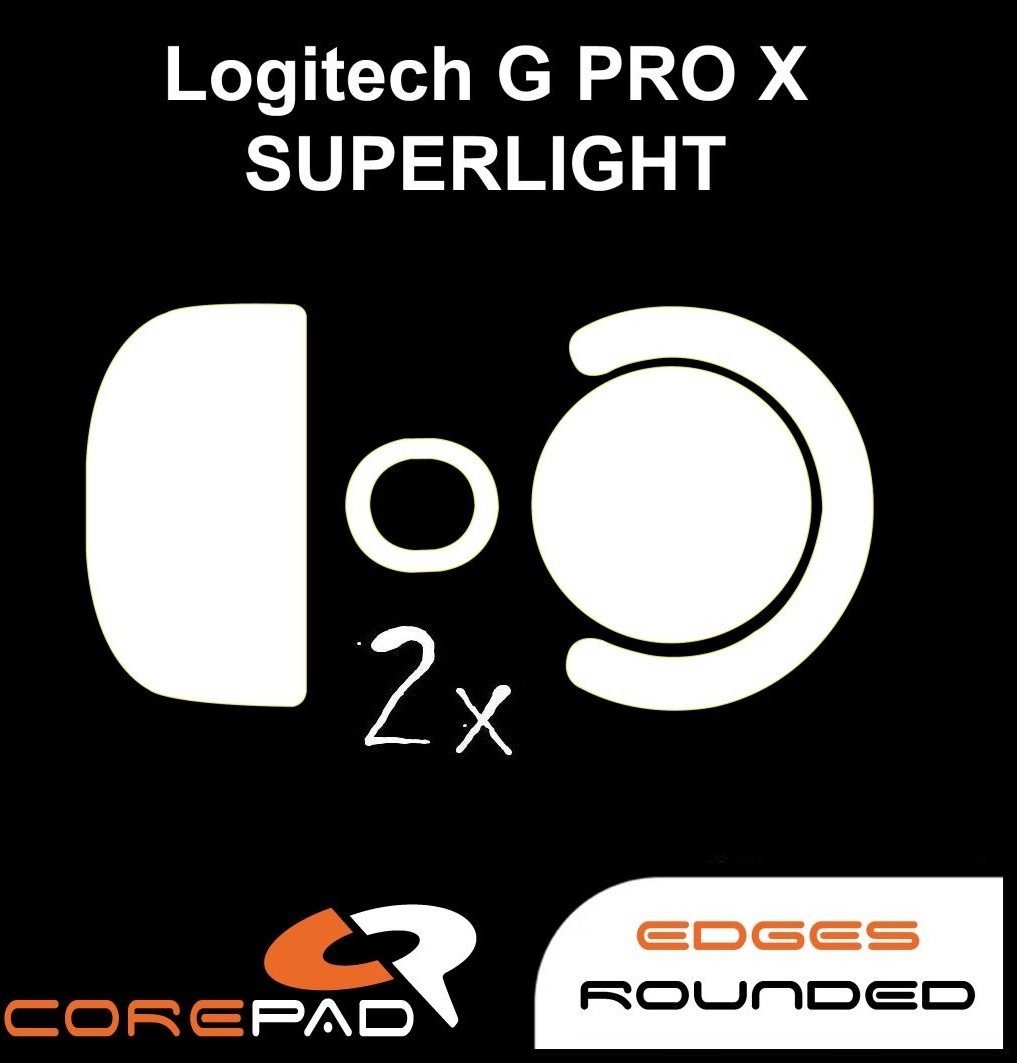 Corepad 2 x Ślizgacze G Pro X Superlight Wireless