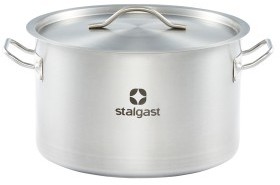 Stalgast PP1 Garnek średni d 280 mm 11,1 l z pokrywką | 12285 12285