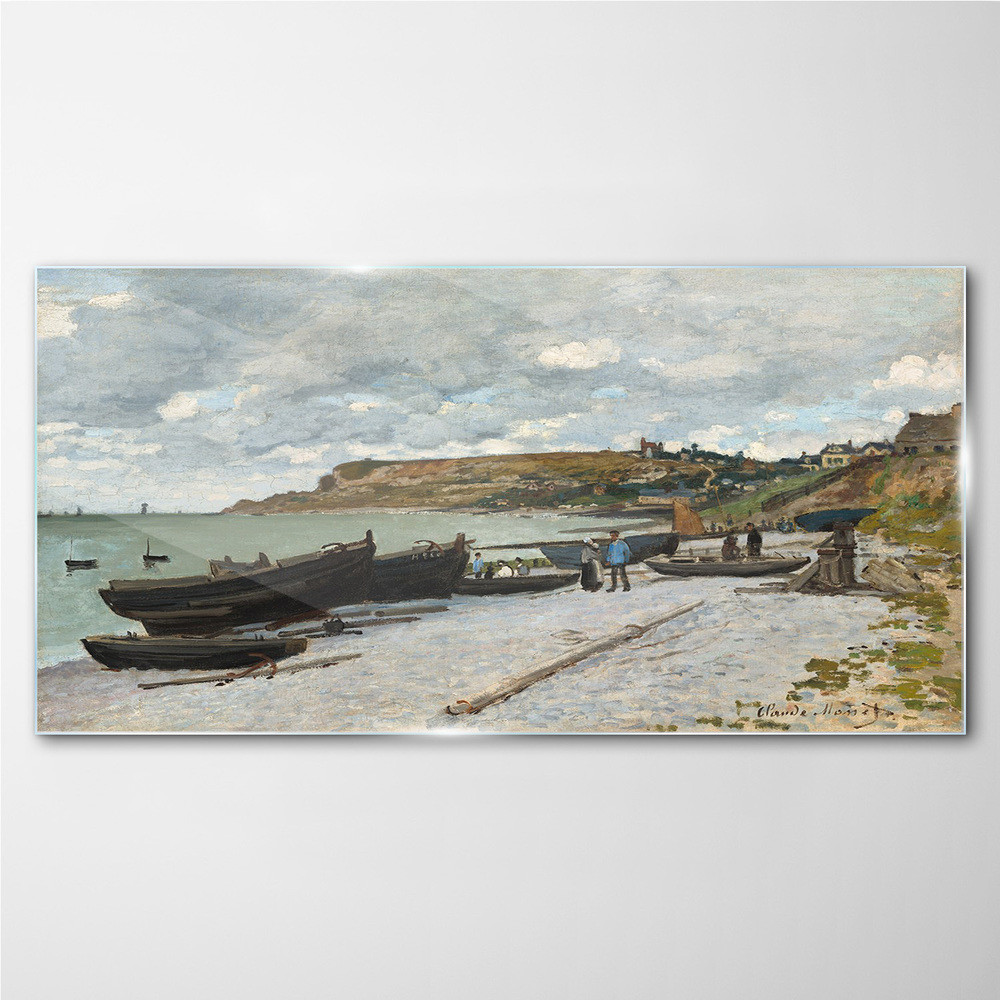 PL Coloray Obraz na Szkle Sainte Adresse Monet 140x70cm