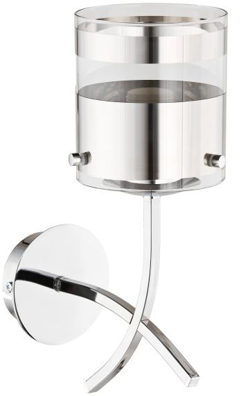 Alfa Kinkiet nowoczesny 1pł MORA CHROME 23250