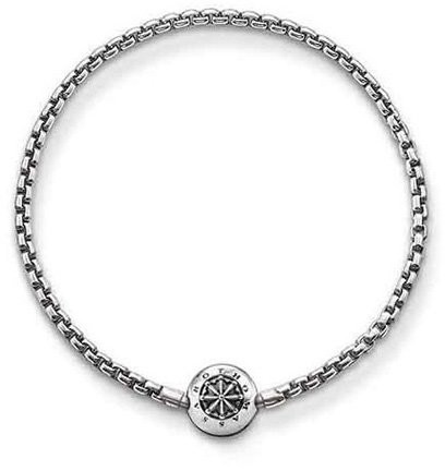THOMAS SABO Thomas Sabo Karma Beads, srebro, czarny KA0002-001-12-L20