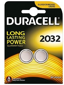 Duracell Bateria CR2032 Lithium 2szt 656.995UK