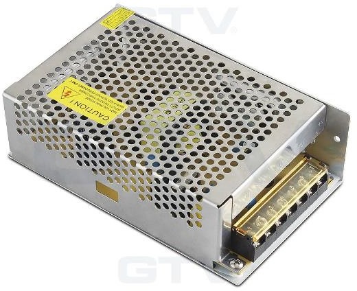 GTV TRANSFORMATOR LED WE 220V-240V 50Hz WY 12V DC/150W. IP20 LD-ZAS150-NW
