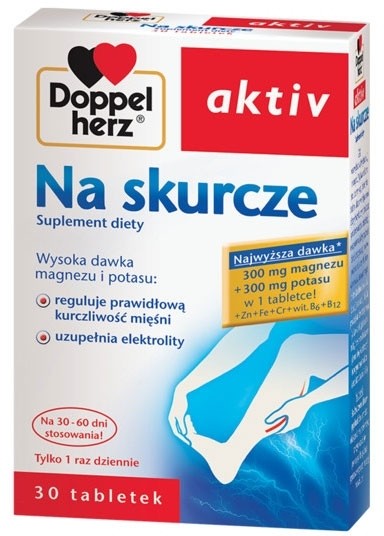 Quiesser Pharma Doppelherz aktiv Na skurcze x30 tabletek