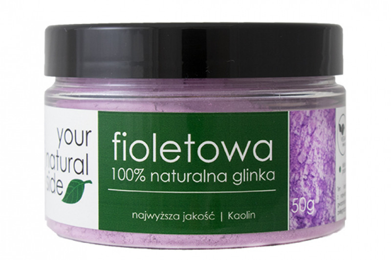 Your Natural Side 100% fioletowa naturalna glinka YOUFNGL