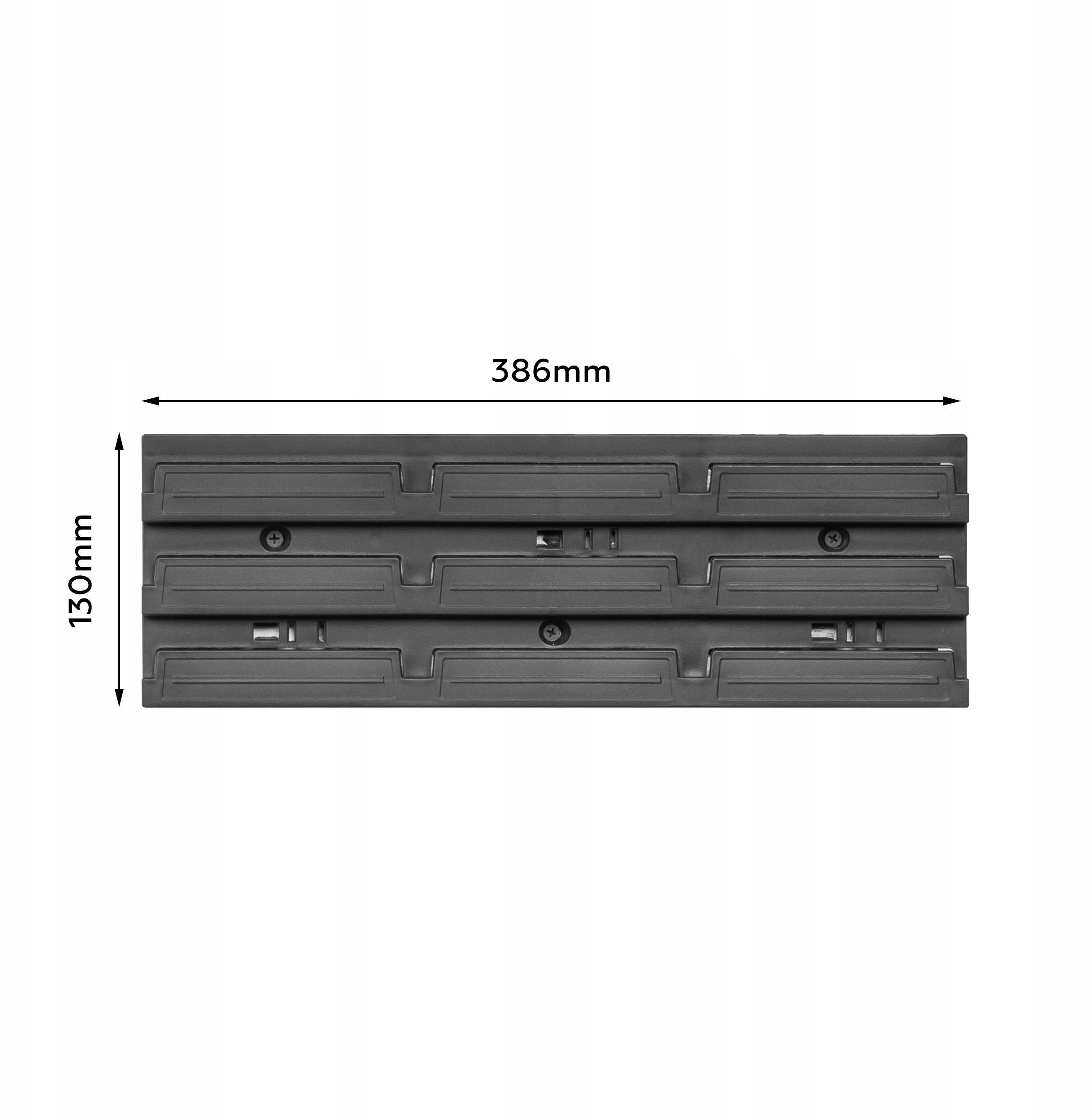 Tablica narzędziowa warsztat 390 x 130 mm ścianka