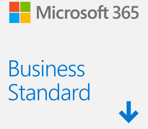 Microsoft 365 Business Standard Sub 1YR ESD 5 stan. 12 miesięcy Wersja cyfrowa Komercyjna Eurozone) poprzednia nazwa Office 365 Business Premium