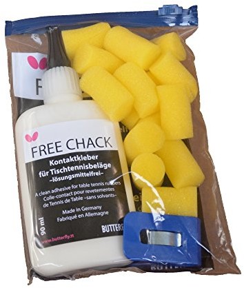 Butterfly Free chack 90 ML with 15 sponges 8221