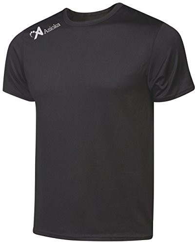 Asioka Asioka 130/16 T-shirt sportowy dla dorosłych, uniseks 130/16 NEGRO XXL