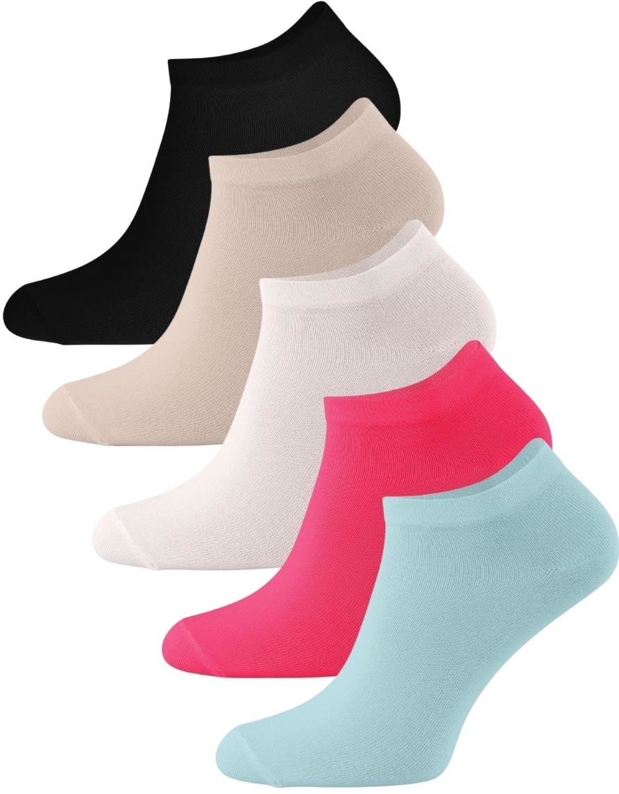 Todo Socks 5PACK stopek Natural BAMBOO MULTI-COLOR - oddychające o wyjątkowo trwałych kolorach