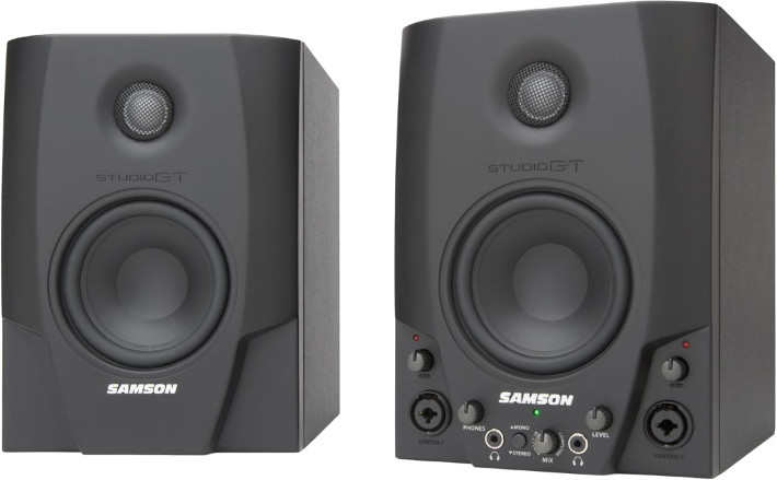 Samson Studio GT - para monitorów bliskiego pola z interfejsem audio