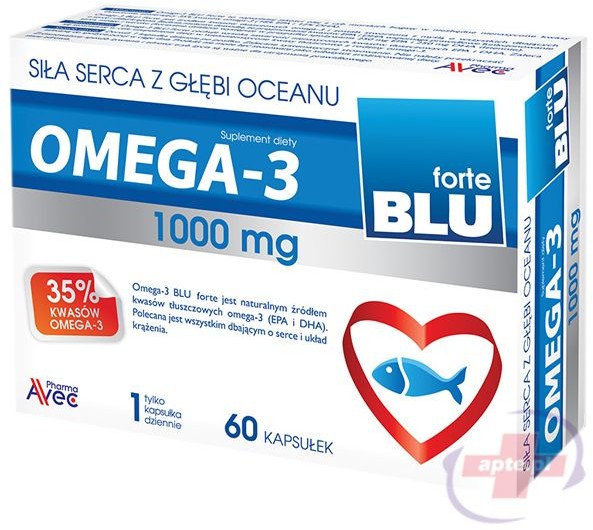 Avec Pharma Omega 3 Blu Forte x60 kapsułek