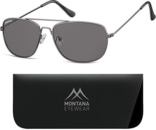 Montana Eyewear suno ptic mp93 okulary przeciwsłoneczne w kolorze szarym, łącznie z Soft Kabura MP93--