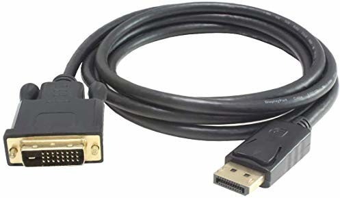 PremiumCord Kabel adapterowy DisplayPort na DVI m/3 m, DP do DVI 1.do 1, 65 Gbps, kompatybilny z wideo Full HD 1080P 60Hz, czarny kportadk02-03