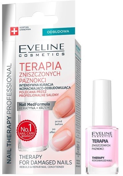 Eveline Nail Therapy Professional Rebuild & Repair Nail Conditioner 12ml 77581-uniw