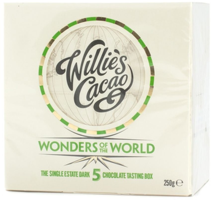 Willie's Cacao Zestaw czekolad WILLIE'S CACAO Wonders of the World, 5x50 g