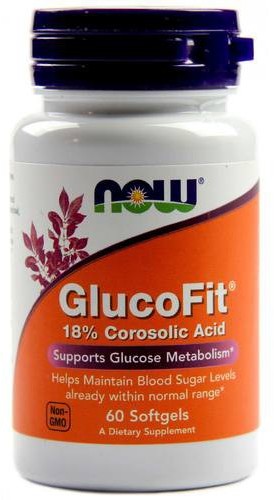 Now Foods INSULINOMIMETYK GLUCOFIT 60 SOFTGELS