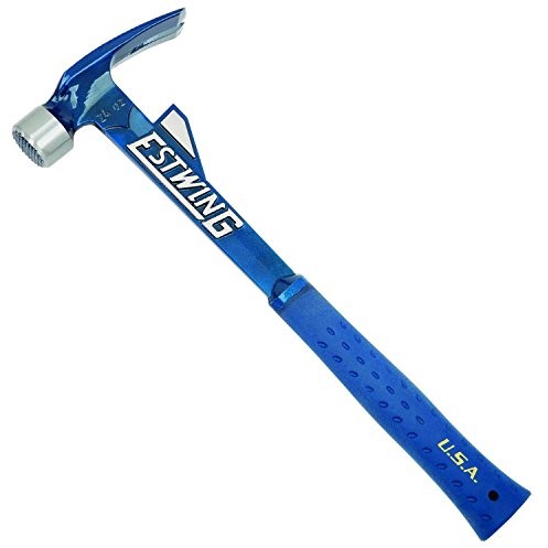 Estwing E6  24tm 40,6 cm, 24 G, frezowane powierzchnia uderzenia, z dziobem Młotek tooth Vinyl, odporna na uderzenia, z uchwytem E6-24TM