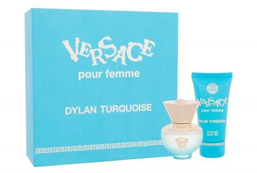 Versace Dylan Turquoise zestaw EDT 30 ml + żel do ciała 50 ml dla kobiet