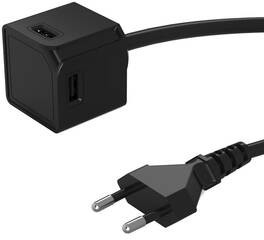 Ładowarka sieciowa Powercube Extended 4x USB Czarna