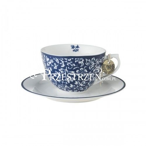 Laura ashley PORCELANOWA FILIŻANKA CAPPUCCINO Laura Ashley BLUEPRINTS Sweet Allysum W178675