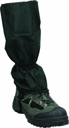 Highlander Mens elasticated poliester Classic getry, jeden rozmiar GAT011-BK
