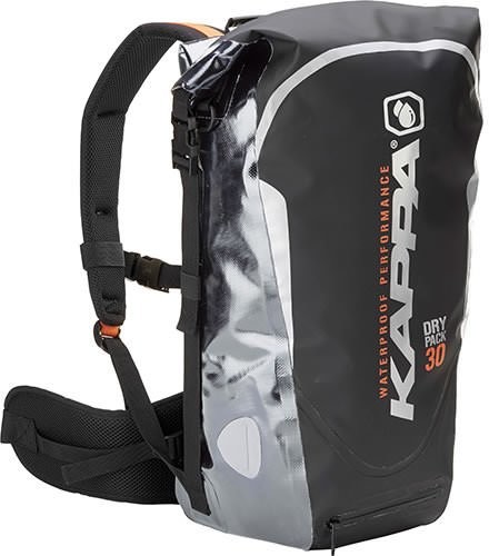 Givi Kappa wa402s plecak 30L Czarny, czarny/srebrny WA402S