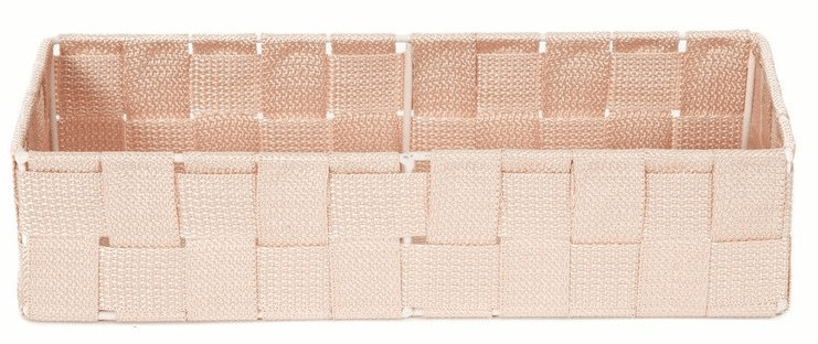 Compactor Organizer do szuflady TEX kosz L 30 x 12 x 7 cm różowy