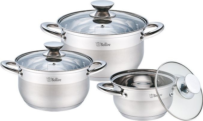 Bollire Bollire Zestaw garnków 6 elementów