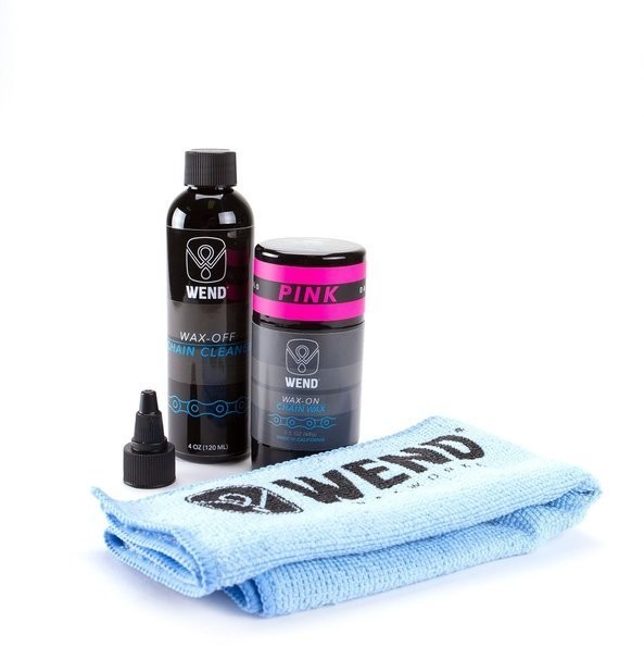 WEND WEND zestaw CHAIN WAX KIT fluo różowy