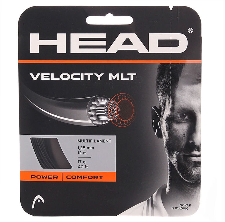 Zdjęcia - Akcesoria Head Naciąg tenisowy  Velocity  Czarny, 1,25 mm (12 m)